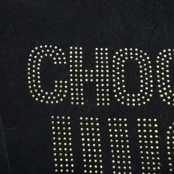 Juicy Couture Choose Juicy Ruffle Track Jacket Full Zip Black  Velour Size 5 - Picture 9 of 10